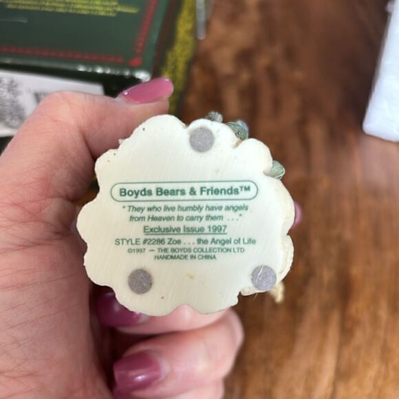 Boyds Bears & Friends Zoe…Angel of Life 2286, 1997 - Picture 8 of 8